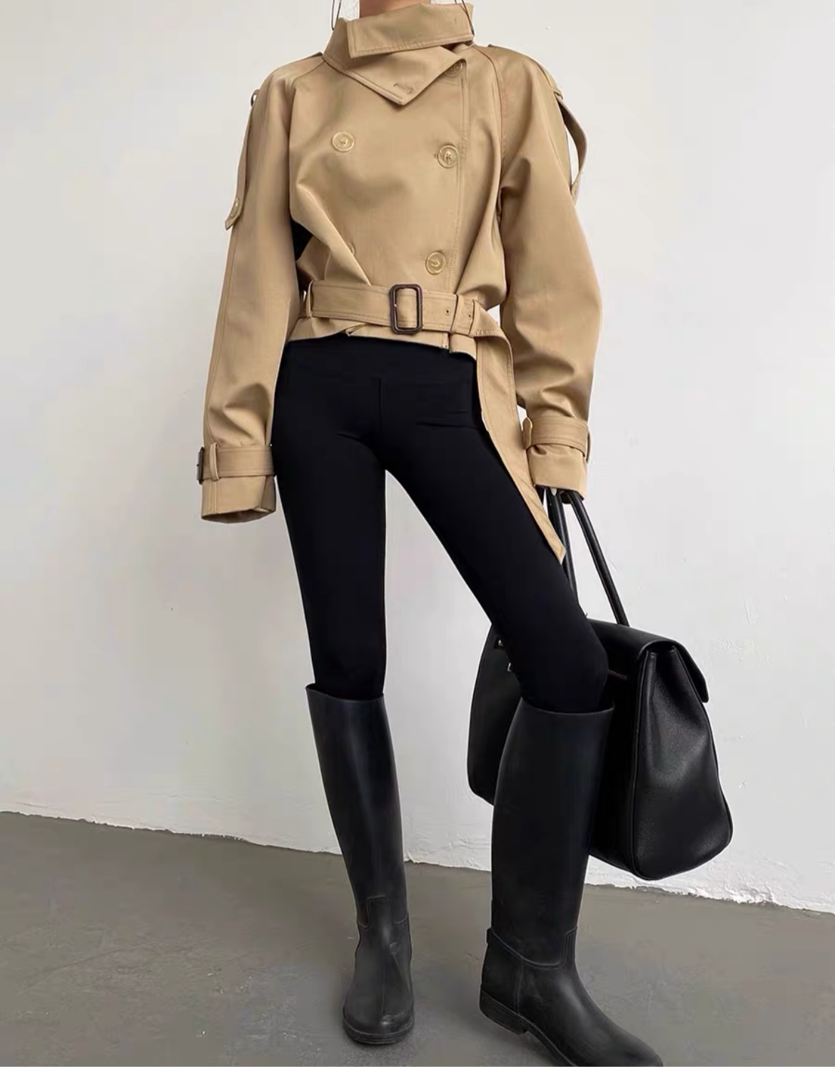 Belted Trench