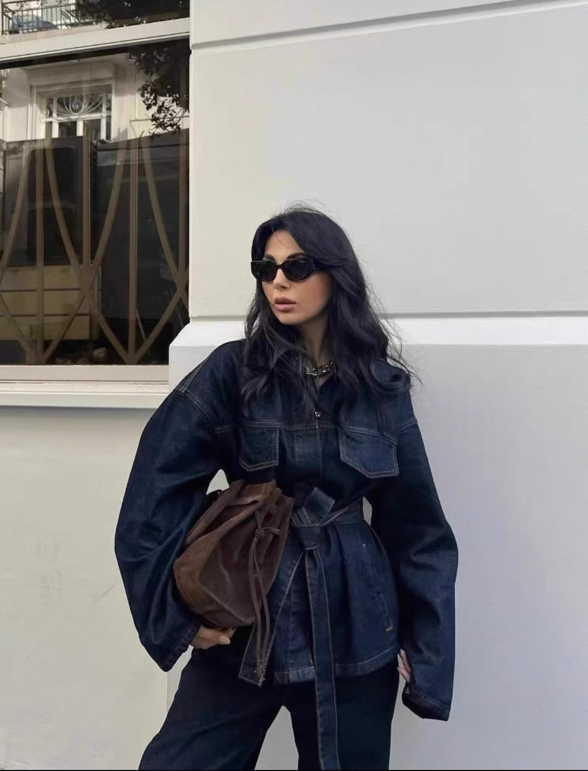 Denim suit set individuell