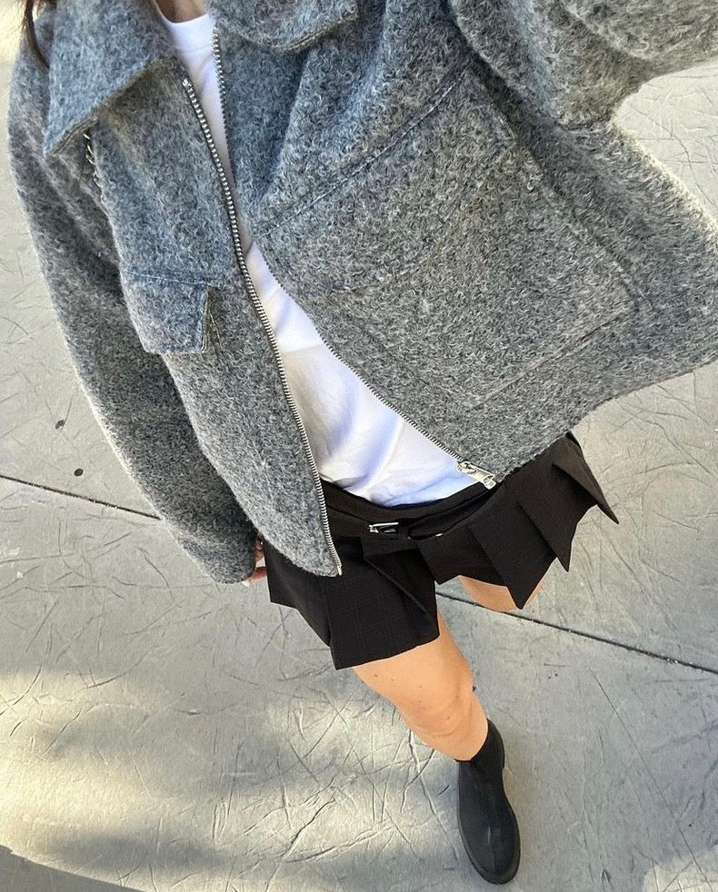 Cropped Utility Jacket