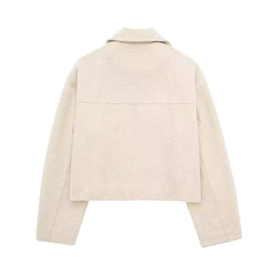 Cropped Utility Jacket
