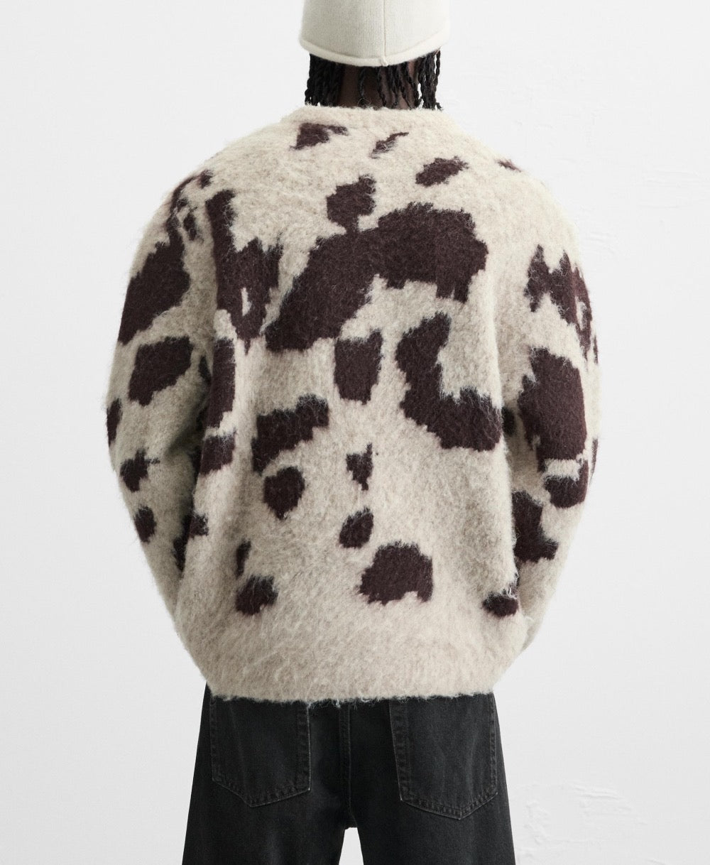 Cow Chic Sweater