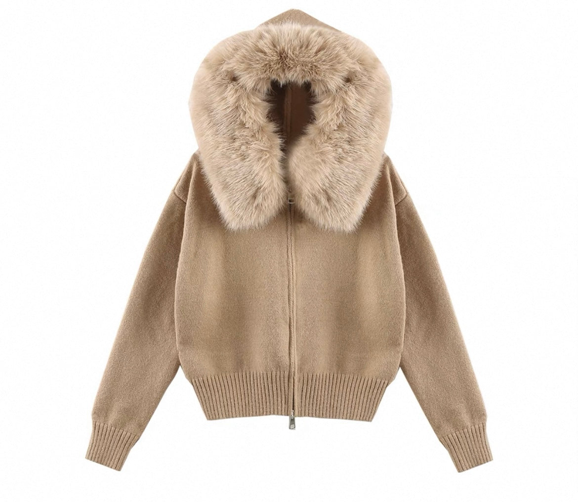 Viral Wool Zip
